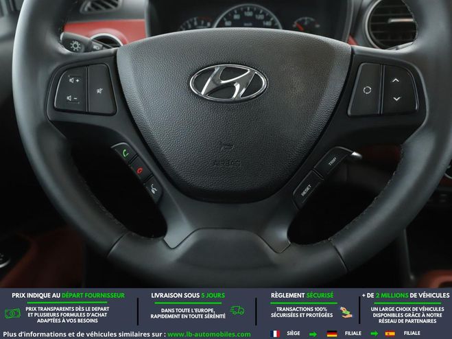 Hyundai I10 1.2 87 BVA Rouge M�tallique de 2019