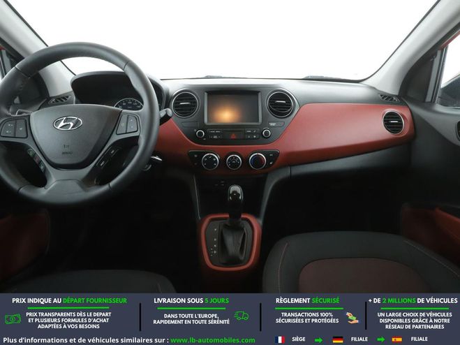 Hyundai I10 1.2 87 BVA Rouge M�tallique de 2019