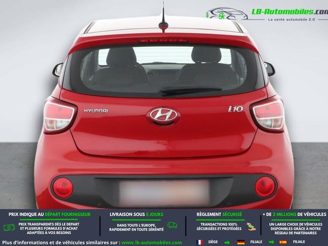 Hyundai I10 1.2 87 BVA Rouge M�tallique de 2019