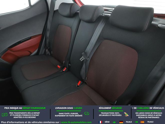 Hyundai I10 1.2 87 BVA Rouge M�tallique de 2019