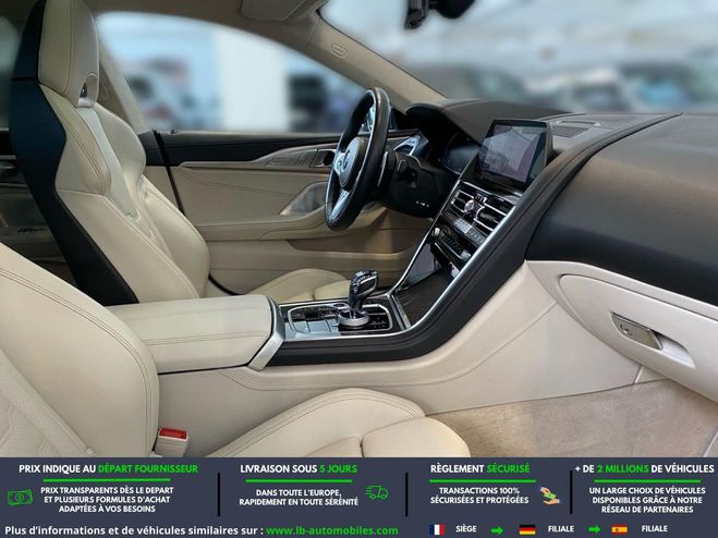BMW Serie 8 M850i xDrive 530 ch BVA Blanc M�tallique de 2021