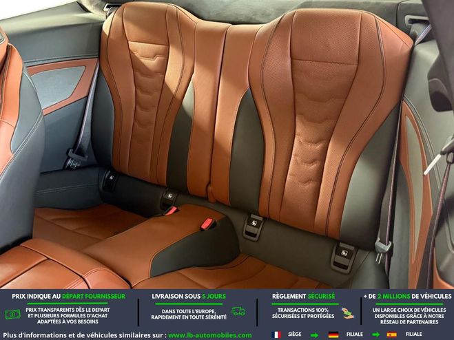BMW Serie 8 840d xDrive 320 ch BVA Bleu M�tallique de 2018