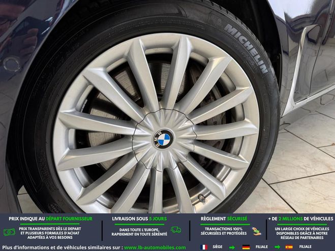 BMW Serie 7 750i xDrive 530 ch BVA Bleu M�tallique de 2019