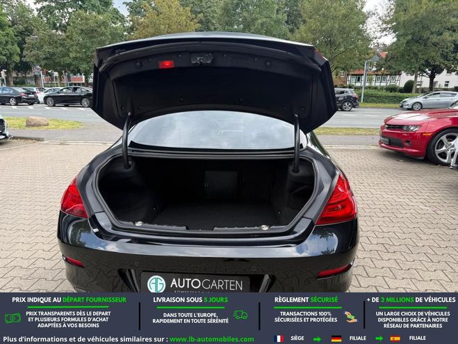 BMW Serie 6 640d 313 ch Noir M�tallique de 2015