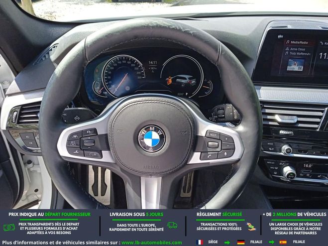 BMW Serie 5 520d 190 ch BVA Blanc de 2018