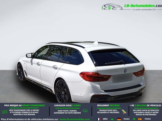 BMW Serie 5 520d 190 ch BVA Blanc de 2018
