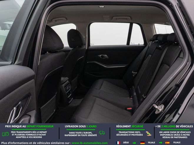 BMW Serie 3 320d 190 ch BVA Noir M�tallique de 2021