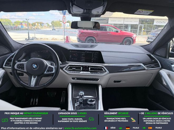 BMW X6 M50i 530 ch BVA Noir M�tallique de 2020