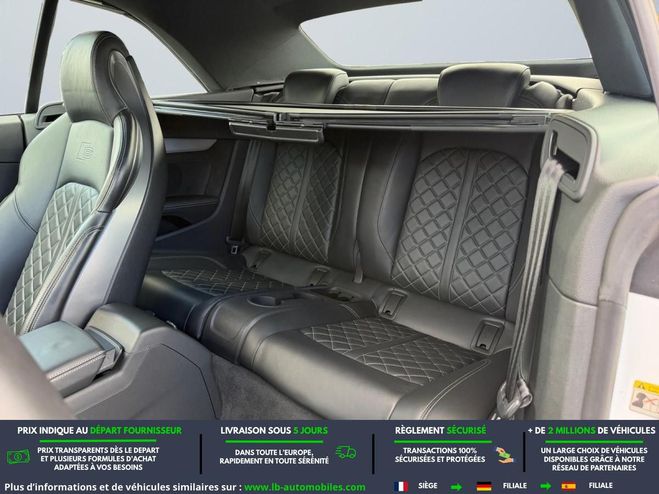 Audi S5 V6 3.0 TFSI 354 BVA Quattro Blanc M�tallique de 2017