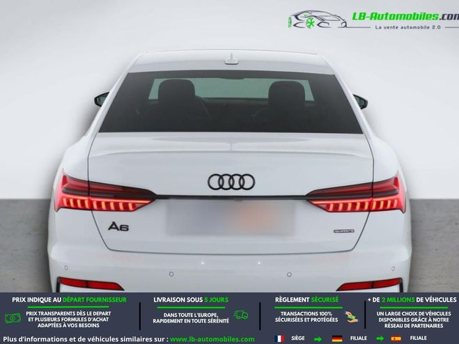 Audi A6 55 TFSIe 367 ch BVA Quattro Blanc M�tallique de 2020