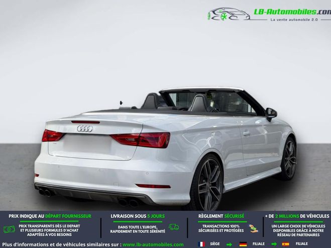 Audi S3 TFSI 300 ch BVA Quattro Blanc M�tallique de 2016