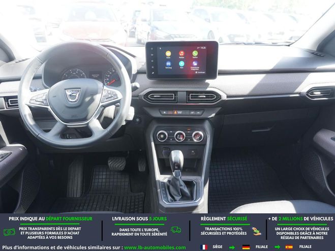 Dacia Sandero TCe 90 BVA Bleu M�tallique de 2021