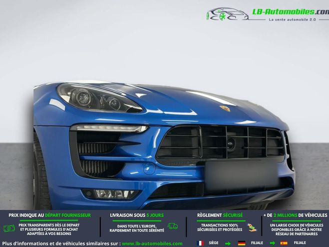Porsche Macan Turbo 3.6 V6 400 ch Bleu M�tallique de 2015