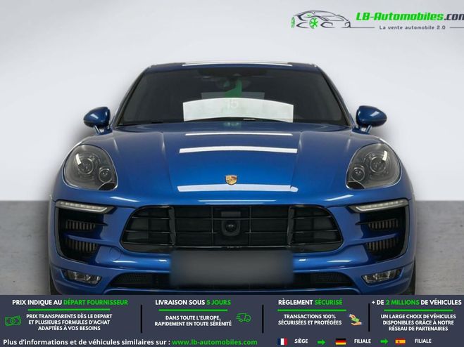 Porsche Macan Turbo 3.6 V6 400 ch Bleu M�tallique de 2015