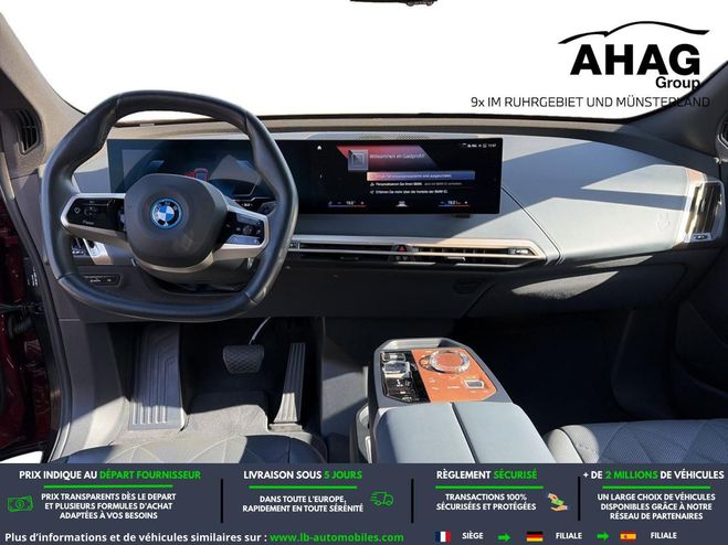 BMW IX xDrive40 326ch Rouge M�tallique de 2021