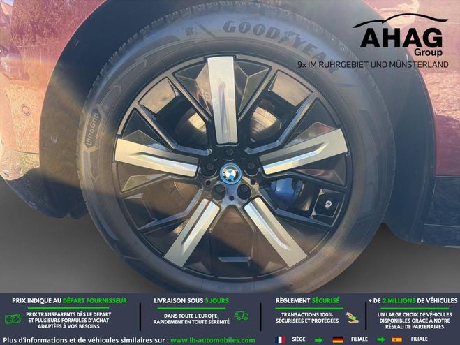 BMW IX xDrive40 326ch Rouge M�tallique de 2021