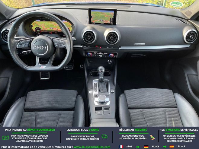 Audi A3 TFSI 190 BVA Bleu M�tallique de 2020