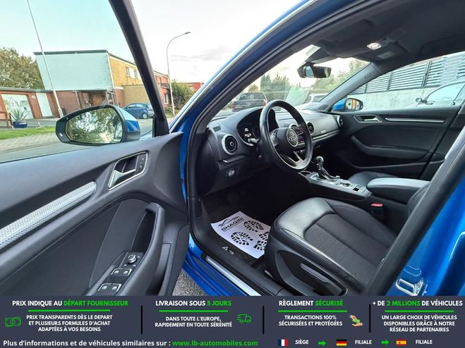 Audi A3 TFSI 190 BVA Bleu M�tallique de 2018