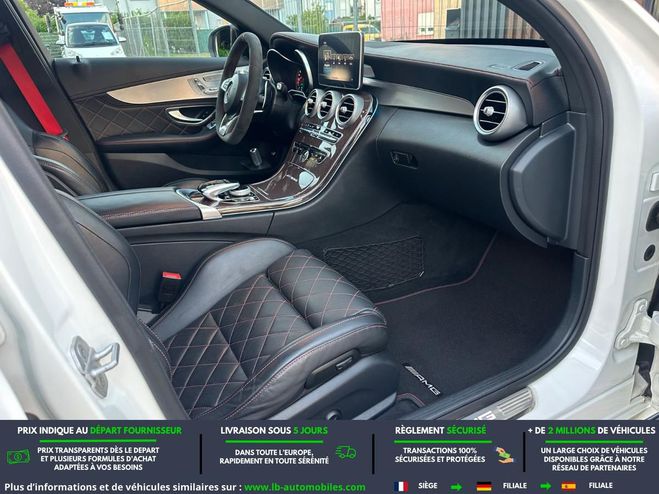 Mercedes Classe C 63 S AMG Blanc M�tallique de 2015