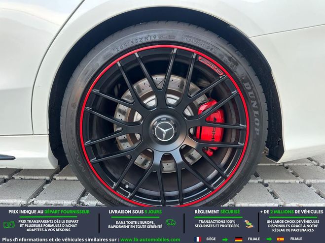 Mercedes Classe C 63 S AMG Blanc M�tallique de 2015