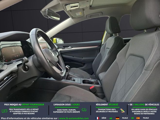 Volkswagen Golf 1.5 TSI 150 BVM Jaune M�tallique de 2020