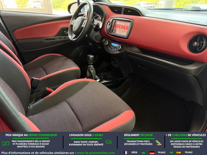 Toyota Yaris 110 VVT-i BVM Rouge M�tallique de 2019