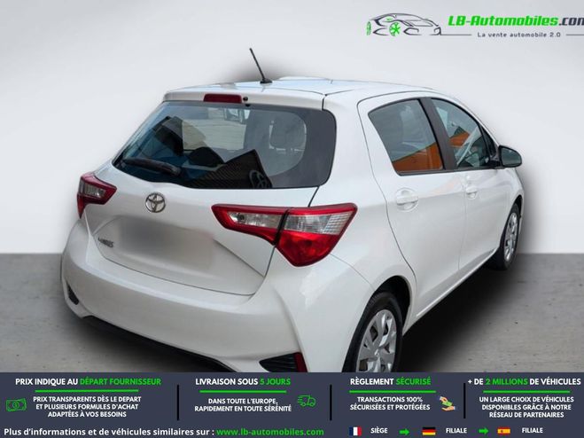 Toyota Yaris 110 VVT-i BVM Blanc de 2019