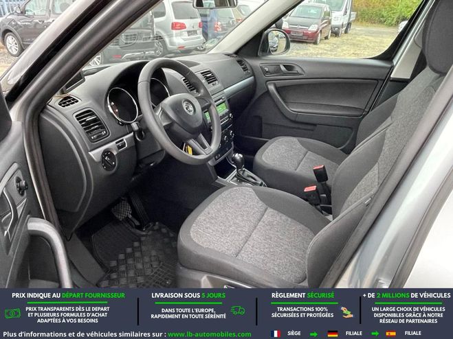 Skoda Yeti 1.4 TSI 150 4x4 BVA Argent� M�tallique de 2016