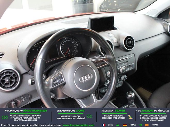Audi A1 1.0 TFSI 95 BVM Rouge M�tallique de 2017