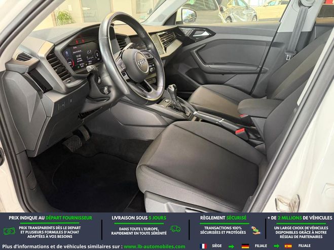 Audi A1 30 TFSI 110 ch BVA Blanc M�tallique de 2021