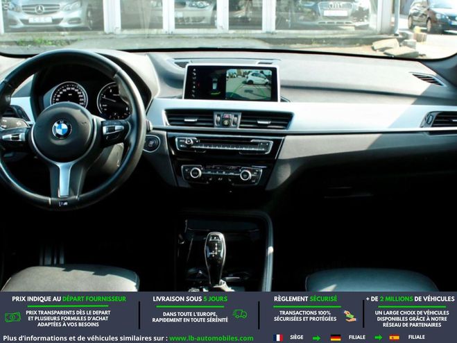 BMW X1 sDrive 18d 150 ch BVA Noir M�tallique de 2018