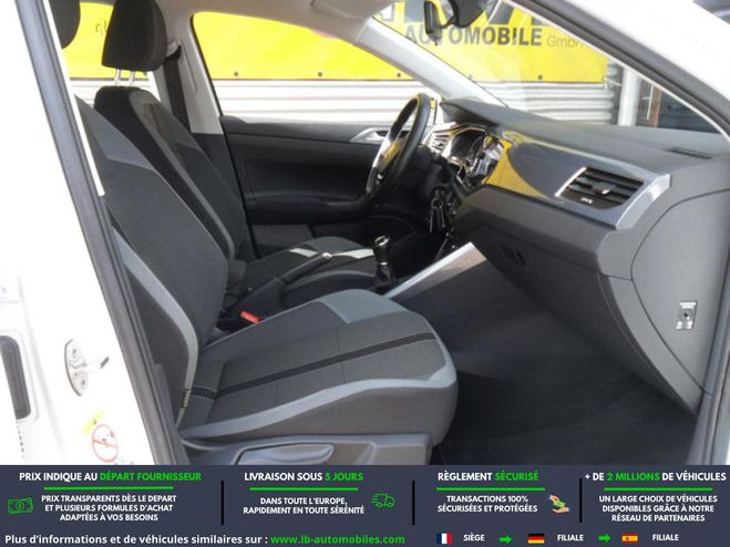 Volkswagen Polo 1.0 TSI 95 S&S BVM Blanc de 2018