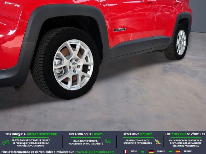 Jeep Renegade 1.5 130 ch BVR7 e-Hybrid Rouge M�tallique de 2021
