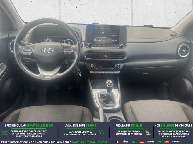 Hyundai Kona 1.0 T-GDi 120 Hybrid 48V BVM Blanc de 2021