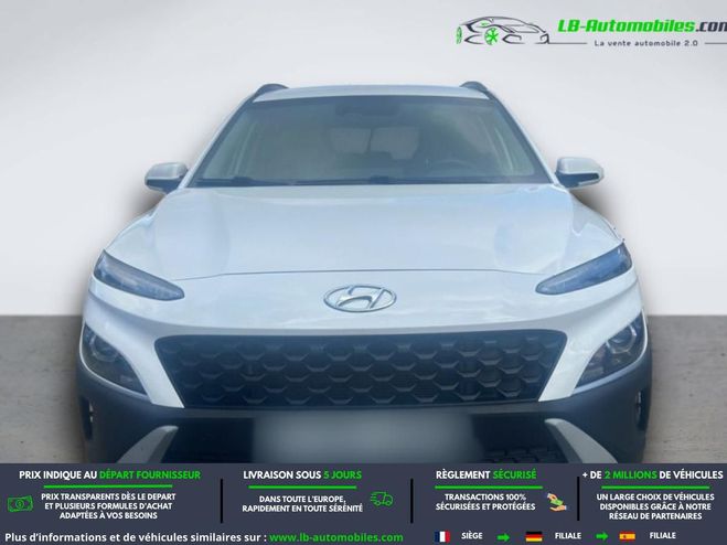 Hyundai Kona 1.0 T-GDi 120 Hybrid 48V BVM Blanc de 2021