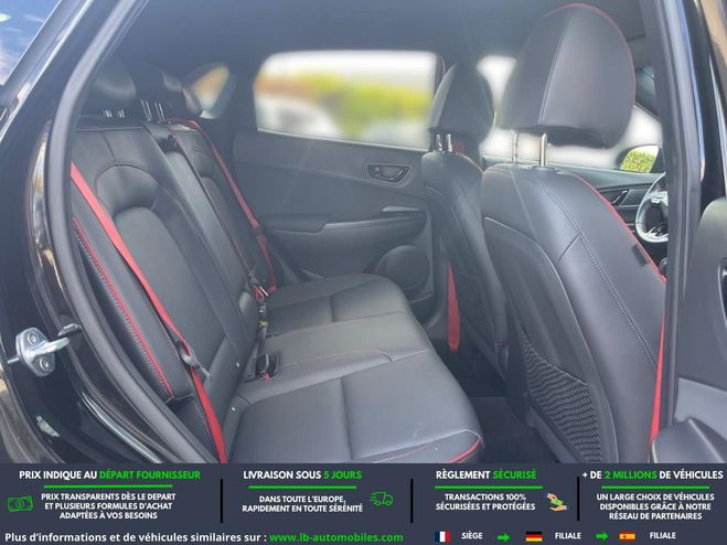 Hyundai Kona 1.6 T-GDi 177 4WD BVA Noir M�tallique de 2019