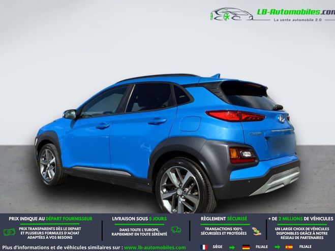 Hyundai Kona 1.6 T-GDi 177 BVA Bleu M�tallique de 2019