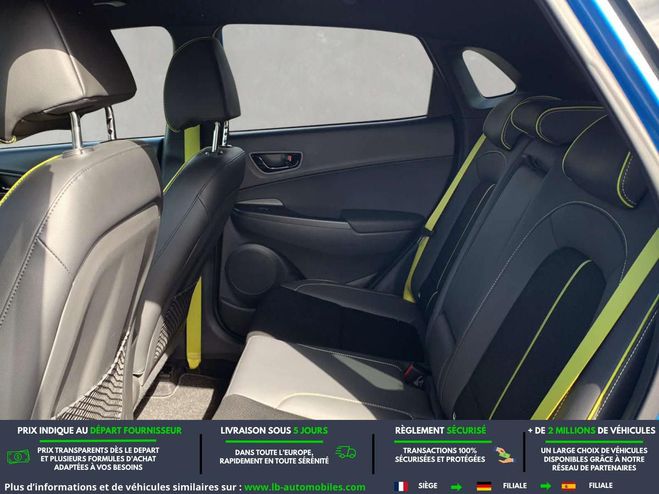 Hyundai Kona 1.6 T-GDi 177 BVA Bleu M�tallique de 2019