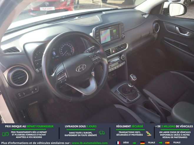 Hyundai Kona 1.0 T-GDi 120 Blanc de 2019