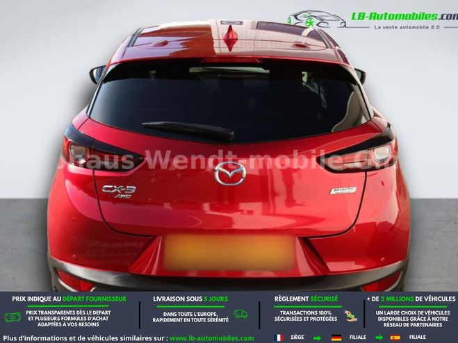 Mazda Cx 3 2.0L Skyactiv-G 150 4x4 BVA Rouge M�tallique de 2019