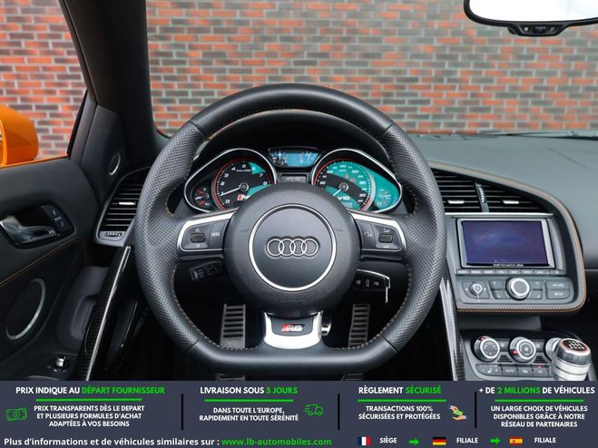 Audi R8 V10 5.2 FSI 525 Quattro Orange M�tallique de 2012