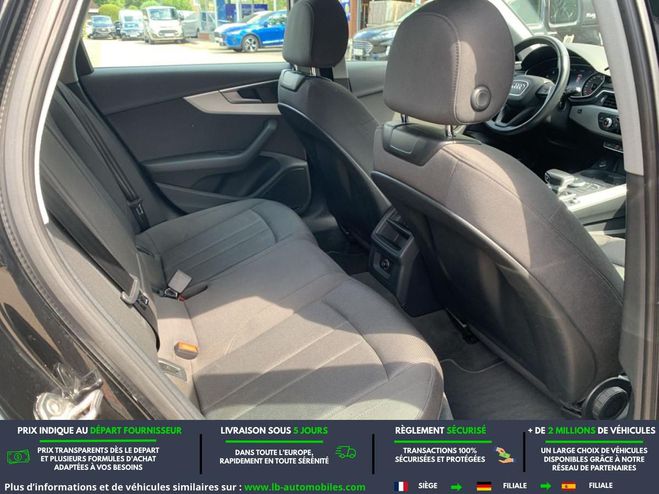 Audi A4 V6 2.7 TDI 190 BVA Noir M�tallique de 2019