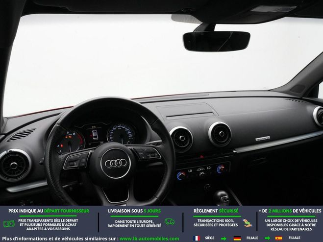 Audi S3 2.0 TFSI 310 BVA Rouge M�tallique de 2016