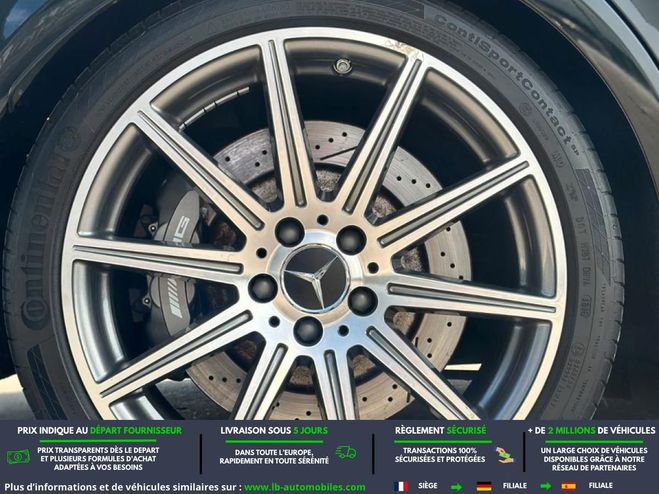 Mercedes Classe E 63 AMG BVA Noir M�tallique de 2015