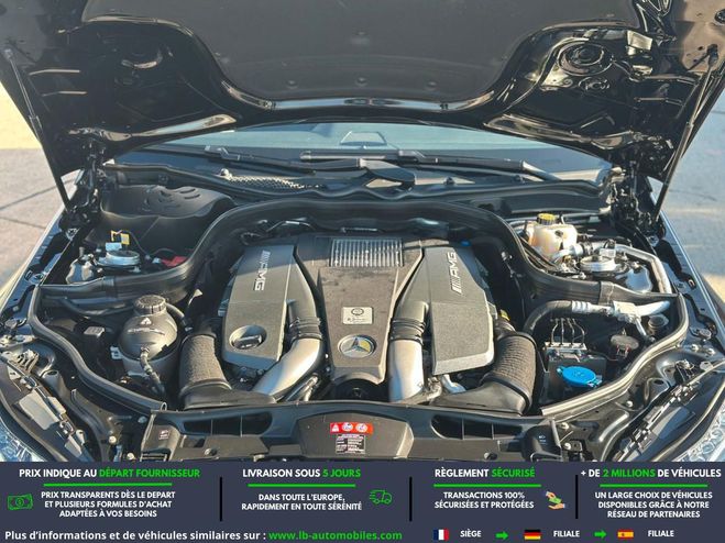 Mercedes Classe E 63 AMG BVA Noir M�tallique de 2015