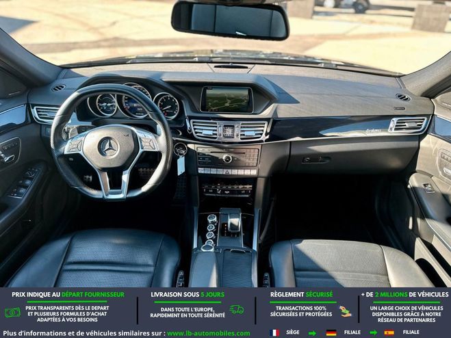 Mercedes Classe E 63 AMG BVA Noir M�tallique de 2015