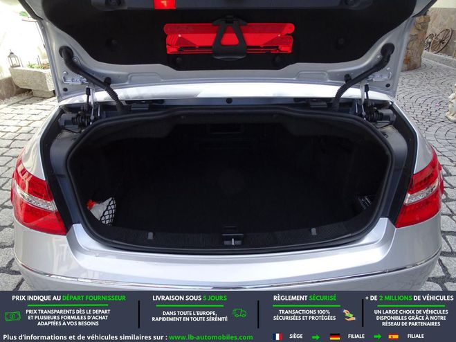 Mercedes Classe E 200 BVA Argent� M�tallique de 2010