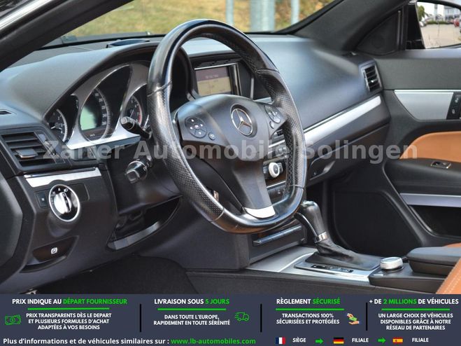 Mercedes Classe E 250 BVA Noir M�tallique de 2010