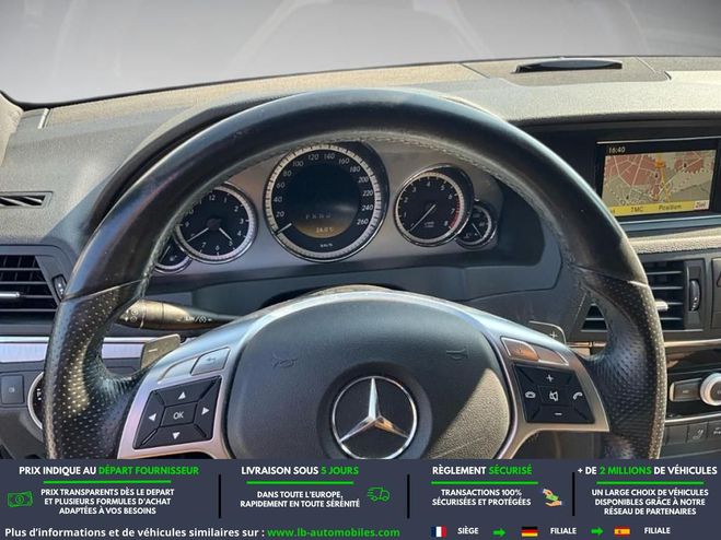 Mercedes Classe E 250 BVA Noir M�tallique de 2012