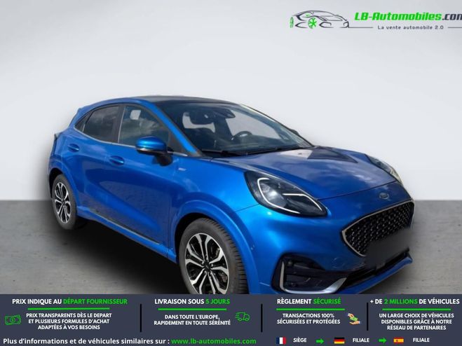 Ford Puma 1.0 EcoBoost 155 ch mHEV BVM Bleu M�tallique de 2021